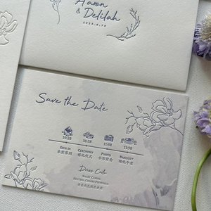 Support Small Quantity Customized <strong>Personalized</strong> Elegant Wedding <strong>Invitations</strong> - Product Image 5