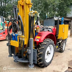 Foreuse hydraulique rotative à eau diesel <span class=keywords><strong>Hardrock</strong></span> 100m / 200m, montée sur tracteur, facile à utiliser - Product Image 5