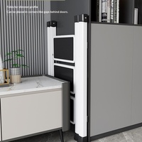 Échelle pliable à plusieurs marches, échelle domestique pliable, échelle légère pour la cuisine, plateforme d'escalade antidérapante