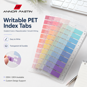 Marque-pages autocollants transparents et imperméables AP – Notes adhésives pour <span class=keywords><strong>classer</strong></span> <span class=keywords><strong>les</strong></span> fichiers, marqueurs de classement, autocollants pour agenda - Product Image 2