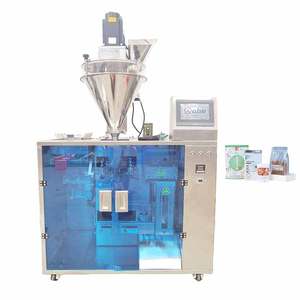 Machine de remplissage et de scellage de poudre prouvée CE automatique sacs Doypack debout pour poudre de farine de maïs, poudre Sammi - Product Image 1