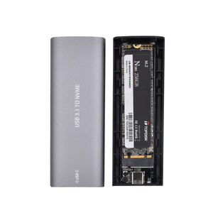 Topdisk M.2 NVMe SSD muhafaza 10Gbps USB C USB3.2 sabit disk muhafazası 2280/ 2260/ 2242/ 2230 SSDs harici sabit disk muhafaza - Product Image 2