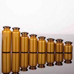 Flacons vides stériles de 10ml avec port d'injection <span class=keywords><strong>auto</strong></span>-cicatrisant avec bouchon en plastique aluminium bouteille de réactifs de flacon en verre vide scellé - Product Image 4