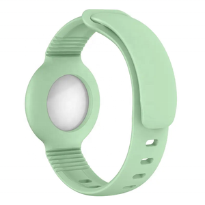 Bracelet en silicone réglable en gros pour enfants, étui anti-perte pour AirTag, bracelets de montre connectée pour enfants - Product Image 1