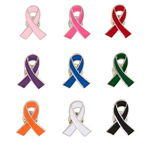 CYNYA, superventas, Pin esmaltado, <span class=keywords><strong>Día</strong></span> <span class=keywords><strong>Mundial</strong></span> del SIDA, símbolo <span class=keywords><strong>de</strong></span> conciencia internacional, insignia <span class=keywords><strong>de</strong></span> cinta <span class=keywords><strong>de</strong></span> aleación, accesorio para eventos <span class=keywords><strong>de</strong></span> caridad - Product Image 2