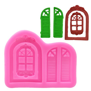 Ywhy — moule de cuisson de porte fenêtre <span class=keywords><strong>en</strong></span> Silicone, cadre de gâteaux, pour les bordures, pour la décoration de gâteau Fondant - Product Image 2