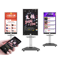 Moniteur interactif à écran tactile de diffusion en direct Affichage sur grand écran Équipement de diffusion en direct avec intégration des médias sociaux