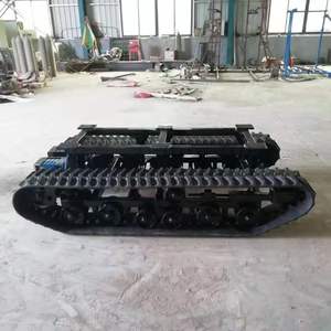 Châssis hydraulique électrique télécommandé sur mesure pour excavatrice, machine de forage, base rotative - Product Image 2