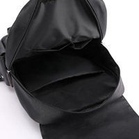 Mochila para Portátil de Cuero PU Personalizada, Estilo Ejecutivo para Hombre, Diseño Coreano, Correa de Mano, Bolsa Impermeable