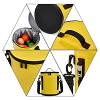 Appareil de cryothérapie, sac de glace pour genou, dispositif de compression froide post-chirurgical, seau isolé en PVC étanche pour stockage d'urgence