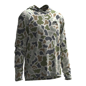 เสื้อฮู้ดดี้และเสื้อเชิ้ตตกปลาลายพรางพิมพ์ลายตามสั่งขายส่งสำหรับผู้ชาย UPF 50 กันน้ำ ระบายอากาศ แห้งเร็ว ป้องกันรังสียูวี - Product Image 4