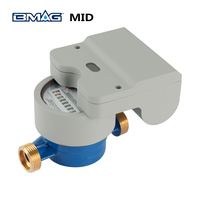 Compteur d'eau numérique intelligent BMAG OEM MID LoRa Pulse Reader, type mécanique à jet unique en laiton, avec M-bus filaire