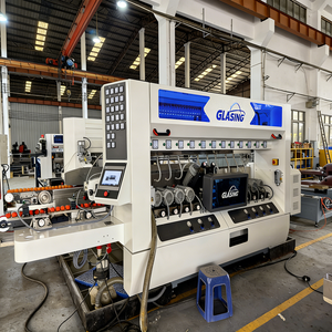 Machine à bordurer le verre rectiligne double face Glasino 3 mètres - Product Image 2
