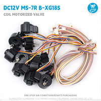 Vanne motorisée à bobine DC12V MS-7R B-XG18S pour unités Daikin, LG, York, Haier, Trane, Carrier et autres marques de CVC traditionnelles
