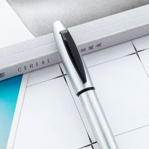 Wholesale 1.0Mm Business Metal <b>Office</b> Student Writing Rotating Ballpoint Customizable Logo Advertising <b>Gift</b> Pen - Product Image 2