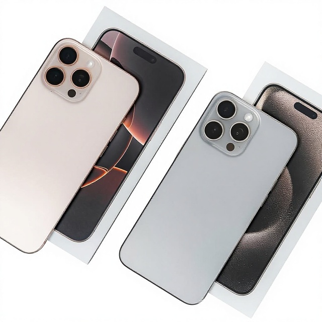 99% Original Second Hand Mobile I Phone 100% Unlocked for iphone 16 Pro Max 5G Smartphone 256gb 512gb 1TB Desert Titanium