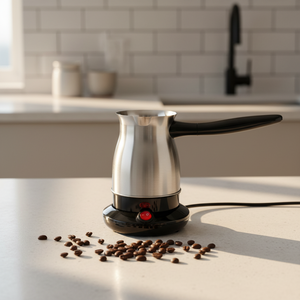 Cafetera Turca Portátil de Acero Inoxidable 304 en Oferta, Cafetera Eléctrica - Product Image 2