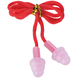 <span class=keywords><strong>Tapones</strong></span> de silicona reutilizables, reducción de ruido impermeable <span class=keywords><strong>Tapones</strong></span> para los oídos con forma de árbol de Navidad con cordón de algodón - Product Image 3