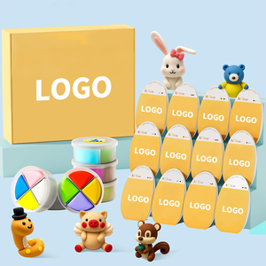 Kit de Arcilla Seca al Aire para Niños, Arcilla Mágica Ultraligera y Suave, Arcilla Temática Personalizable en Caja de 12 Unidades Juguete artesanal para niños y niñas, regalo - Product Image 1