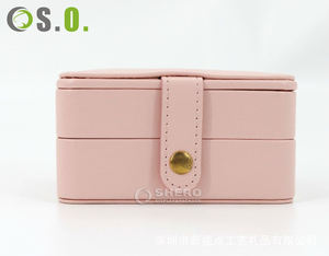Custom Logo PU Leather jewelry <b>box</b> <b>Ring</b> <b>Box</b> Earring Bracelet Luxury Jewelry <b>Box</b> Packaging - Product Image 1