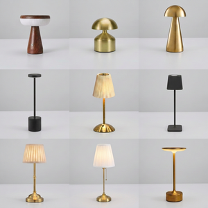 High Quality Metal Lampe De <strong>Table</strong> Home Decor Hotel <strong>Bedside</strong> Restaurant Rechargeable <strong>Touch</strong> Cordless Led <strong>Table</strong> <strong>Lamps</strong> Wedding - Product Image 1