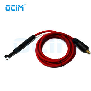 <span class=keywords><strong>Pistolet</strong></span> <span class=keywords><strong>de</strong></span> soudage TIG électrique à air refroidi, plaqué cuivre, à interrupteur unique, pour WP9, avec connecteur 10-25 mm pour l'argon - Product Image 2