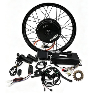 Kit Motore per Bicicletta Elettrica MTX Wheel QS205 V3 3.5T 150mm Hub 72V5000W 110km/h con Controller Sabvoton V2 100A UKC1+ - Product Image 2
