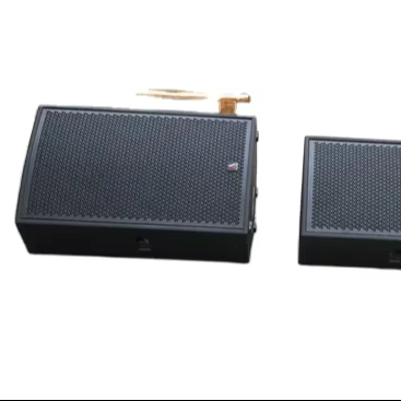 Wood 15-Inch 2.0 Channel Active Speaker with LCD Screen for Home Use