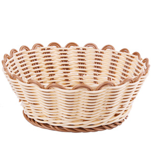 Suministro al por mayor de cesta de ratán circular de bambú para almacenamiento de frutas y verduras en la cocina - Product Image 5