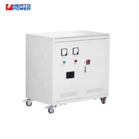 Transformador de Potencia Tipo Seco HENTG de 20Kva, Transformador Variac de 20kw, Topología Flyback, 220v 380v Trifásico, Elevador/Reductor de Voltaje, 50Hz 60Hz