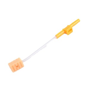 Medical Disinfection Brush Sponge Stick Curved PVC Oral Irrigation Cleaning For Bedridden Elderly - Product Image 4