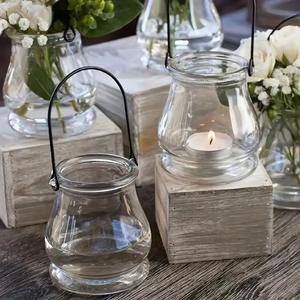 تصنيع المعدات الأصلية اليدوية ديي شنقا الكريستال حامل فانوس كوب الشاي في الهواء الطلق ضوء حديقة حفل زفاف مصنع حديث بالجملة - Product Image 5