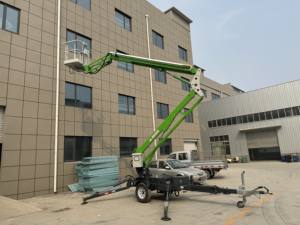 12 मीटर ~ 22 मीटर 300 किलो हवाई कार्य मंच हाइड्रोलिक इलेक्ट्रिक टॉबल बूम लिफ्ट के साथ - Product Image 4