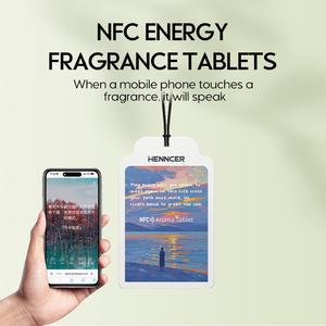 Tarjeta de Presentación NFC RFID con Fragancia Natural y Frase Inspiradora Diaria para Hotel, Auto, Oficina o Armario - Product Image 3
