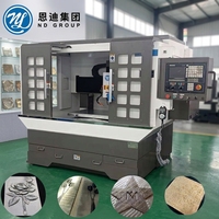 Machine de gravure et de fraisage CNC à 3 axes de haute précision pour la fabrication de médailles et de badges commémoratifs personnalisés