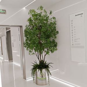 Nouvelle arrivée Offre Spéciale plantes nordiques simulées en plastique <span class=keywords><strong>Pieris</strong></span> Japonica petit <span class=keywords><strong>arbre</strong></span> pour la maison hôtel bureau paysage - Product Image 6