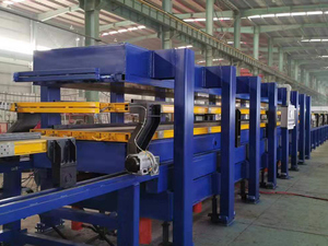 Nouvelle machine à panneaux sandwich en <span class=keywords><strong>mousse</strong></span> PU/PIR écologique avec pompe à moteur et PLC (380V) - Product Image 3