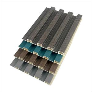 Pannello di Rivestimento Murale WPC per Interni, Fibra di Legno di Bambù, Senza Giunture, Pannello Decorativo di Lusso Leggero Modello 171 per Soggiorno - Product Image 2