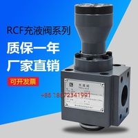 Vanne de remplissage pour presse hydraulique RCF-25A/40A/50A/63A/80A/100A/125A, huile complète 31,5 MPa pour machine hydraulique, garantie 1 an