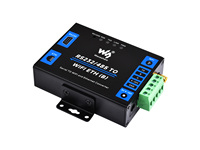 Waveshare RS232 485 ke WIFI POE ETH B -SKU-25223, Server Serial Kelas Industri RS232/485 ke WiFi dan Ethernet