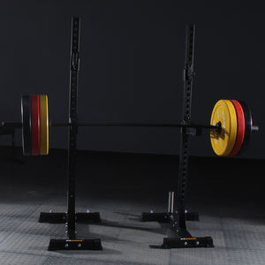 ชั้นวางแบบปรับตั้งได้สำหรับออกกำลังกายในยิม,ชั้นวางหมอบเฟรม Barbell อุปกรณ์ออกกำลังกายเพื่อความแข็งแรง - Product Image 4