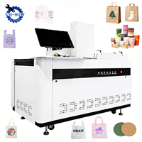 Mesin Cetak Digital Inkjet Kecepatan Tinggi SGW Otomatis Penuh untuk Kantong Kertas Kantong Plastik Kotak Pizza Cangkir