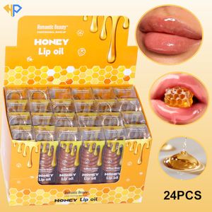 <span class=keywords><strong>Huile</strong></span> à lèvres hydratante au miel, à base d'extraits naturels nourrissants, hydratation longue durée, faible MOQ, fabrication en usine, gloss à lèvres mignon style coréen avec porte-clés - Product Image 3