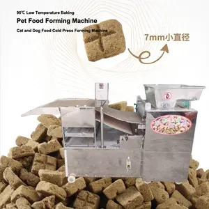 Máquina de fabricación de alimentos para perros y gatos, máquina de moldeo de galletas para perros y gatos