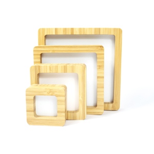 Eco-Friendly Rustic Bamboo Photo <b>Frame</b> | Handcrafted Sustainable Decor - Product Image 3