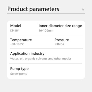 Con dấu cơ khí Độ chính xác cao cho Máy bơm hóa chất bán nóng con dấu bơm cơ khí KM104 16-120mm - Product Image 5
