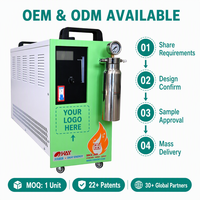 Machine de soudage oxyhydrogène de qualité industrielle OEM pour le brasage de bobinages de moteurs en fil de cuivre émaillé, certifiée CE FCC