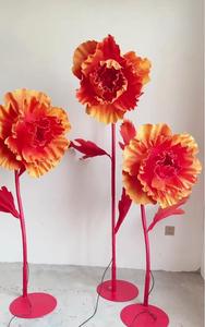 Apertura y cierre automático personalizado, flor gigante, fiesta, boda, decoración hecha a mano, EVA, proveedor de flores gigantes, venta al por mayor - Product Image 4