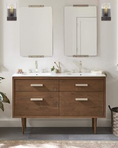 Clear Glass <strong>Shades</strong> Black Wall <strong>Lamp</strong> Hotel <strong>Bathroom</strong> Vanity Light Black <strong>Bathroom</strong> Light Fixture Over the Mirror - Product Image 6