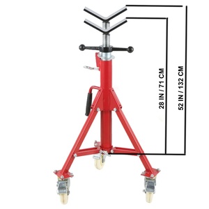 1107D Moveable pipe <b>stand</b> with casters for pipe size 12inces loading <b>weight</b> 882 lbs - Product Image 5